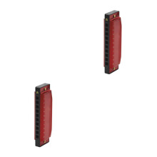 2St Duurzame Metalen Mondharmonica 10 , 20 Tonen, Key of G