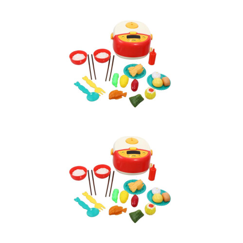 2Ensembles Ensemble Cuisinière Électrique Jouet Pour Enfants