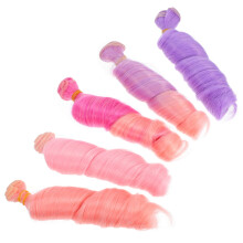 15Pièces Perruques Droit Pour Couleurs Variées Fibre Résistante