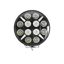 9-Inch LED Truck Light, Scani Off-Road Round Spotlight, Headlight, Driving Floodlight, LED Work Light, 12V