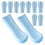 90Pcs Silicone Ear Spoon Covers Sky-Blue Reusable Ear Wax Removal Tool 2