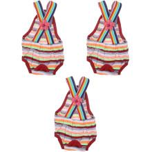 3Pièces Culottes Hygiéniques Pour Chiennes Coton Coloré Réutilisables