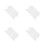 8Pcs Silicone Drying Mat White Heatproof Foldable Kitchen Dish Pad 9