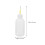 30Pcs White Plastic Precision Applicator Bottles for Pottery Glaze Art 11