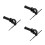 3Pcs Easy-Install Replaceable Grip Tool for Electric Hammer Black 5