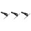 3Pcs Easy-Install Replaceable Grip Tool for Electric Hammer Black 8