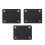 9Pcs PU Bag Handle Protectors Black Soft Portable Covers 7