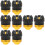 8Pièces Protections Collision Cadre Dorées En Plastique PP 1
