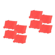 8Pièces Tampons Pieds Escalier Caoutchouc Rouge Maison