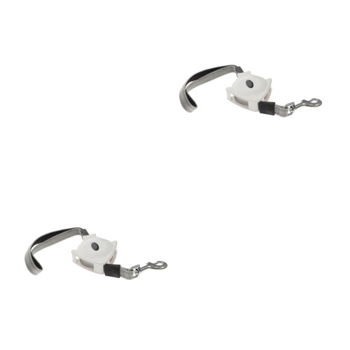 2Pièces Laisse Balade Rétractable Confortable