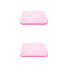 2Pièces Plateau De Germination Rose PP Sol Pour Multiples