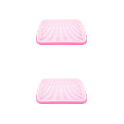 2Pièces Plateau De Germination Rose PP Sol Pour Multiples