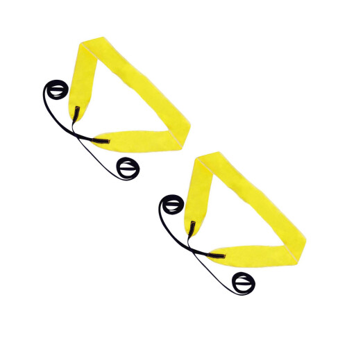 2Pièces Chiffons Réutilisables Jaunes Pour Flûte Et Saxophone