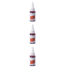 3St Rood Voedingskleur Gel Voor Cake Fondant Macaron Decor