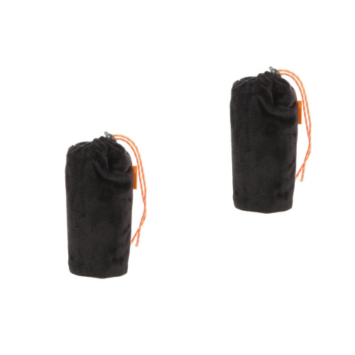 2Pièces Sac Accessoire Saxophone Noir Portable En Flanellette Durable