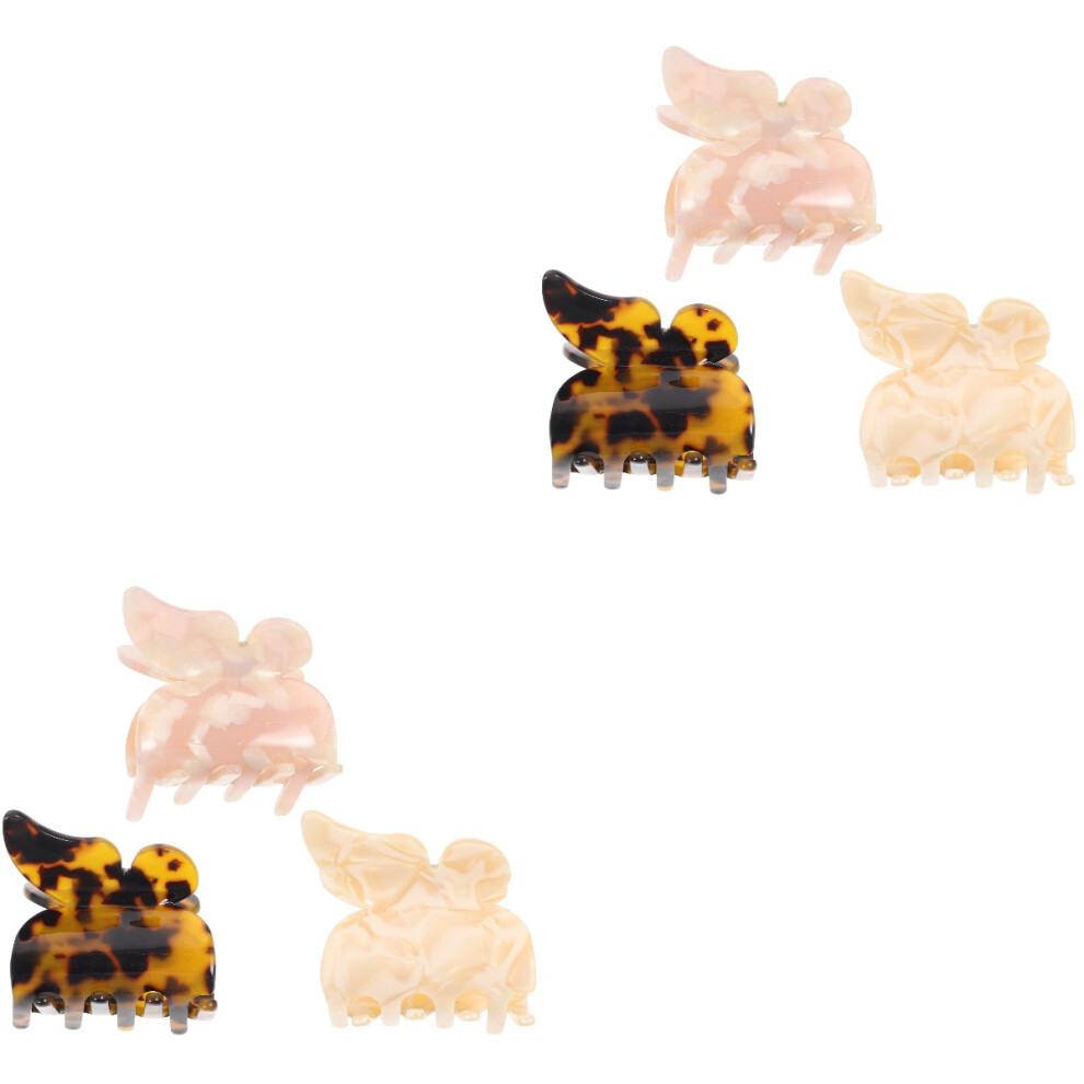 6St Geometrische Haarclips Assorti Creatieve Haarspeld Voor Dames-image