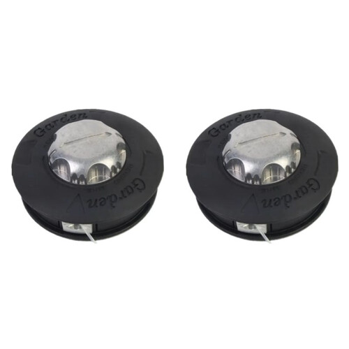 2X Universal M10 Nylon Automatic Grass Trimmer  Brush Mower Bump Spool 2 Lines Cutter Thread  String Saw