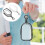 12Pcs Clear Doll High Transparency Plastic Display Bags Keychain Pouch 8