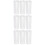 9Pièces Slide Guitare Verre Medium Bottleneck Durable Et Doux 1