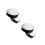 4Pièces Tambourines À Main Percussion Bois Métal Son Clair 4