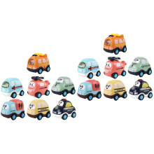 14St Educatief Mini Voertuig Speelgoed Frictie Auto's Voor Kinderen
