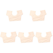 5St Comfortabel Zweetbeschermend Vest Khaki Voor Sport En Dagelijks