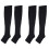 2Paires De Compression Noires Confortables Durables 1