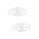 2Pièces Accessoire Cuisson Refroidisseur Nonadhésif Argent 1