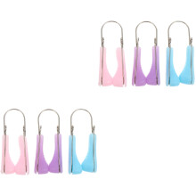 6Pièces Clips Nez Silicone Colorés Redresseurs Et Rehausseurs De Nez