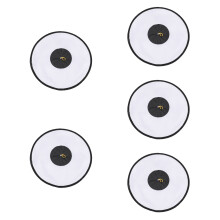 5St Camera Flitslicht Reflector Zwart Met Efficiënte Schaduwwerking