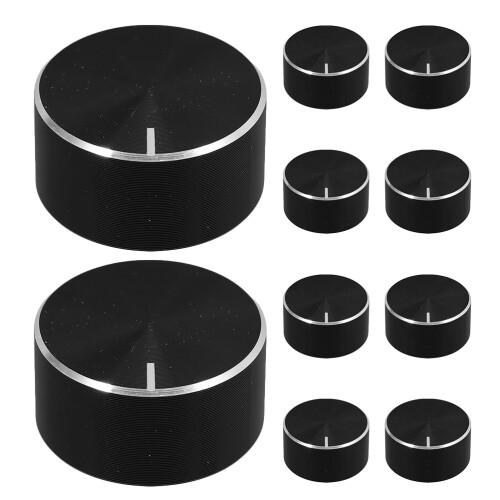 40Pcs Universal Aluminum Volume Knob Replacements for Home Audio Use 1