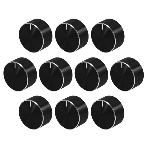 40Pcs Universal Aluminum Volume Knob Replacements for Home Audio Use 2