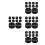 40Pcs Universal Aluminum Volume Knob Replacements for Home Audio Use 4