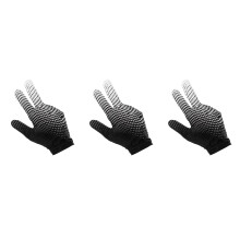 3Pièces Billiards 3 Doigts Respirants Ajustables Assortis