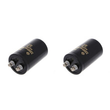 2X Condensatore Elettrolitico A Bullone Ad Alta Capacità 2200UF/80V 50x80mm