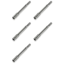 5X Accessoire Complémentaire pour Rallonge de Tournevis pour Outils Multifonctions, Adaptateur D'Embouts Hexagonaux 1/4 Pouces pour , Surge,