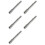 5X Bit Driver Extender Add- Accessory for Multi-Tools,1/4INCH Hex Bits Adapter for , Surge, Wave 1