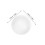 200Pcs White Solid Polystyrene Balls for Christmas Wedding Decorations 3