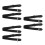 6Pcs Black Nylon Guitar Strap Adjustable Comfortable Guitar Neck Strap 4