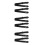 6Pcs Black Nylon Guitar Strap Adjustable Comfortable Guitar Neck Strap 6