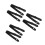 6Pcs Black Nylon Guitar Strap Adjustable Comfortable Guitar Neck Strap 9