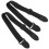 6Pcs Black Nylon Guitar Strap Adjustable Comfortable Guitar Neck Strap 11