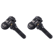 2X Autoreifen-TPMS-Sensor, Programmierbarer Reifendrucksensor 315 MHz + 433 MHz, 2-in-1 für Autel Tool TS408 TS508 ITS600 MX-Sensor