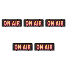 5St Fluisterzachte LED on Air Sign Voor Studio En Kantoor
