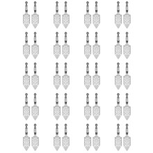 40 Stuks Absint Lepels, Roestvrijstalen Absint Cocktails Maken Kit Gothic Absint Fontein Druppelaar