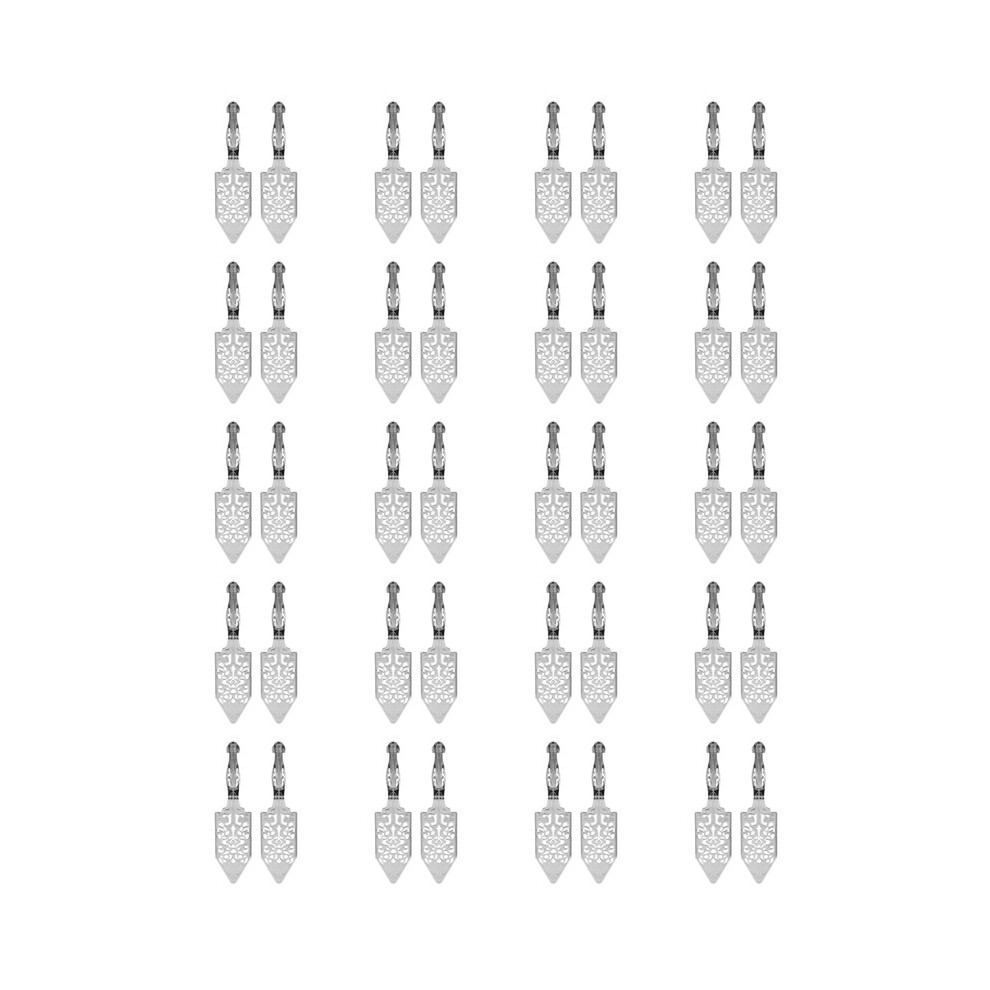 40 Pieces Absinthe Spoons, Stainless Steel Absinthe Cocktails Spoon Making Kit Gothic Absinthe Fountain Spoon Dripper 6032262469176