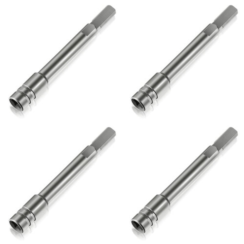 4X Bit Driver Extender Add- Accessory for Multi-Tools,1/4INCH Hex Bits Adapter for , Surge, Wave