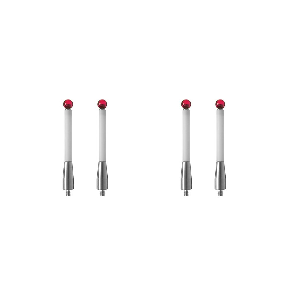 4Pcs Cmm Probe Stylus 6Mm Tip Cmm Contact Probes Ceramic Shafts Probe Testing Accessories For Renishaw A-5000-3712 6031112868558