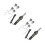 2Pcs Portable Hot Air Heater Adjustable Temperature for Desoldering 5