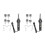 2Pcs Portable Hot Air Heater Adjustable Temperature for Desoldering 6